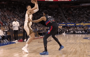 活塞51胜锁定季后赛 勇士三将伤退惨败